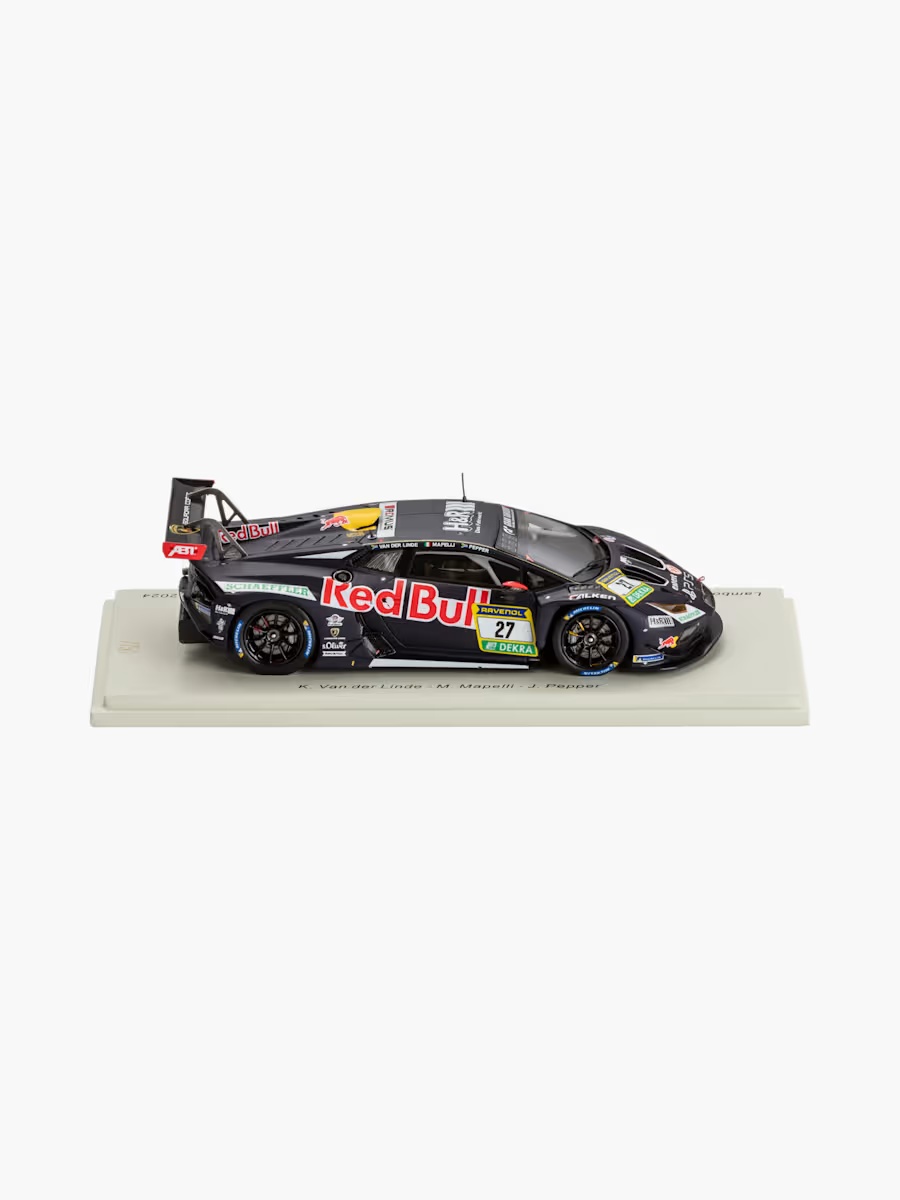1:43 Lamborghini HuracÃ¡n GT3 EVO2 RED BULL TEAM ABT 5th 24H NÃ¼rburgring 2024 K. Van der Linde - M. Mapelli - J. Pepper