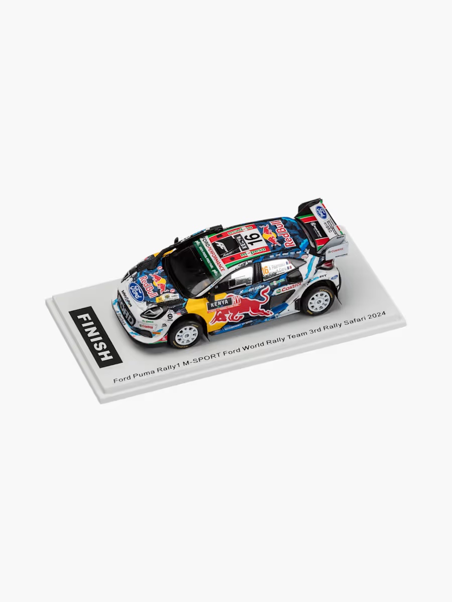 1:43 Ford Puma Rally1 M-SPORT Ford World Rally Team 3rd Rally Safari 2024