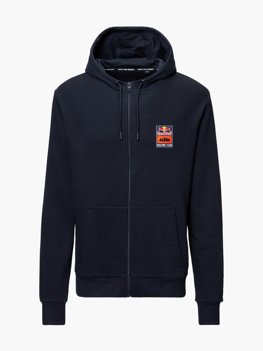 Logo Zip Hoodie-XS