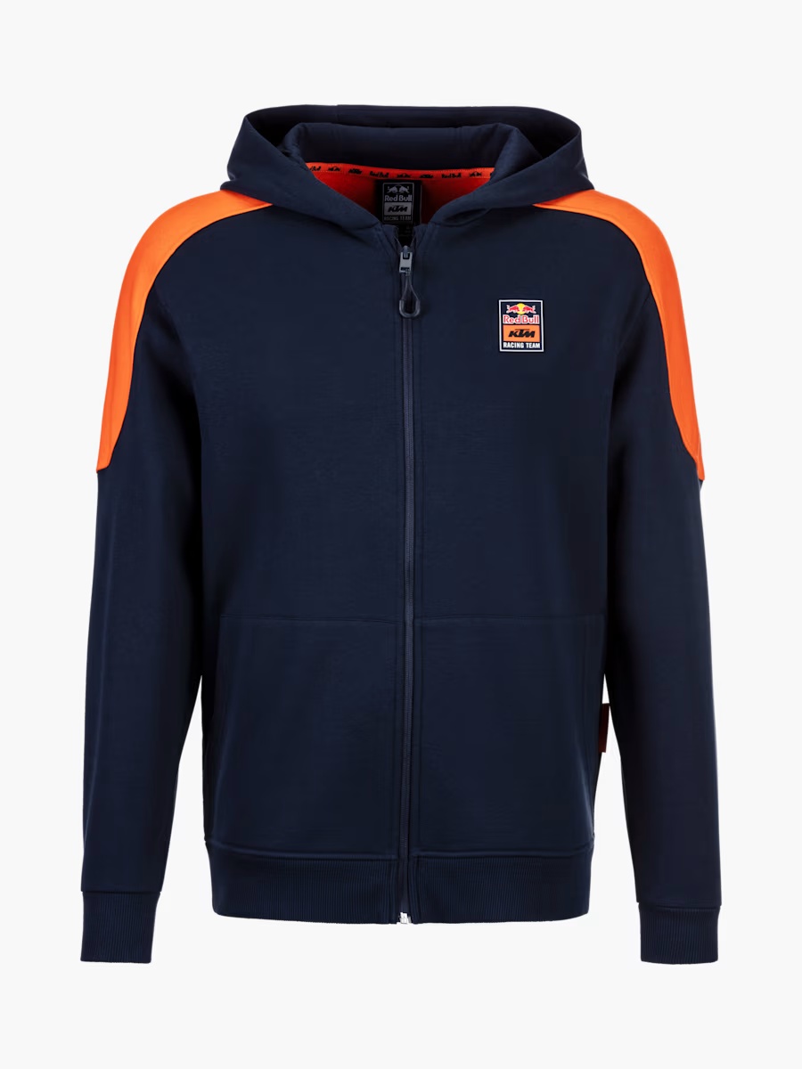 Grid Zip Hoodie-XS