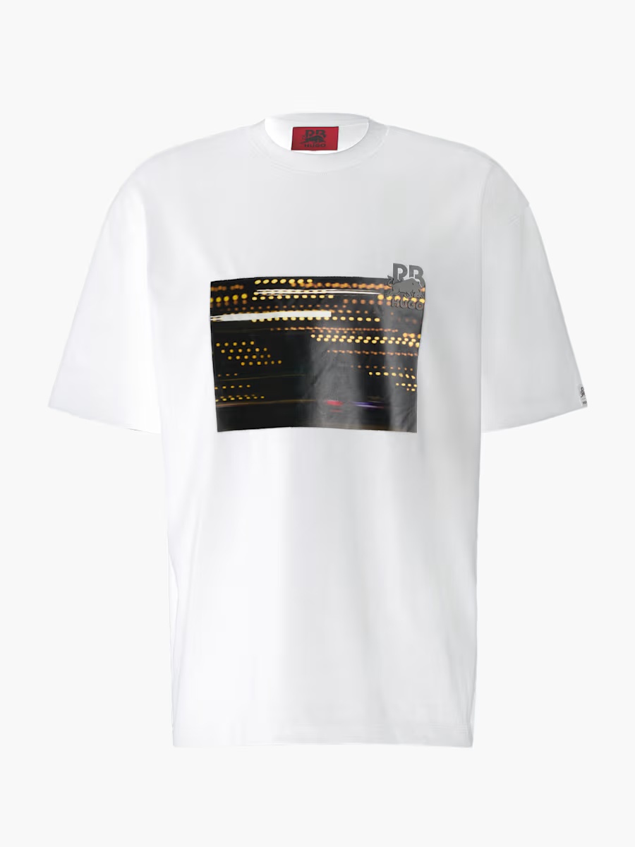 Racing Print T-Shirt-XS