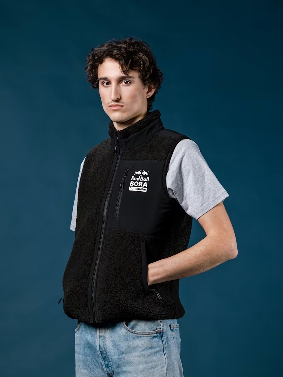 Essential Mono Fleece Weste-XS