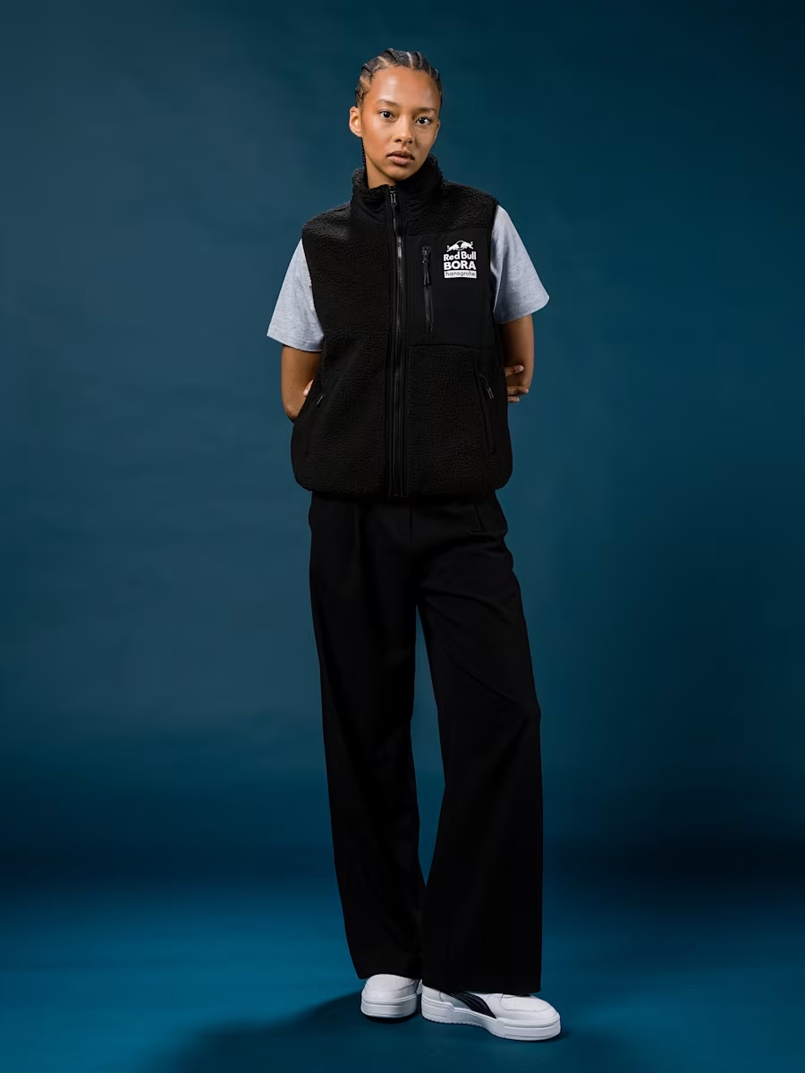 Essential Mono Fleece Weste-XS
