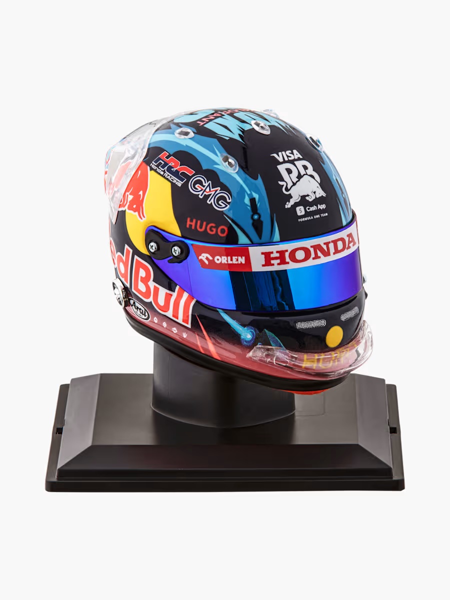1:4 Yuki Tsunoda Belgian GP 2024 Mini Helm