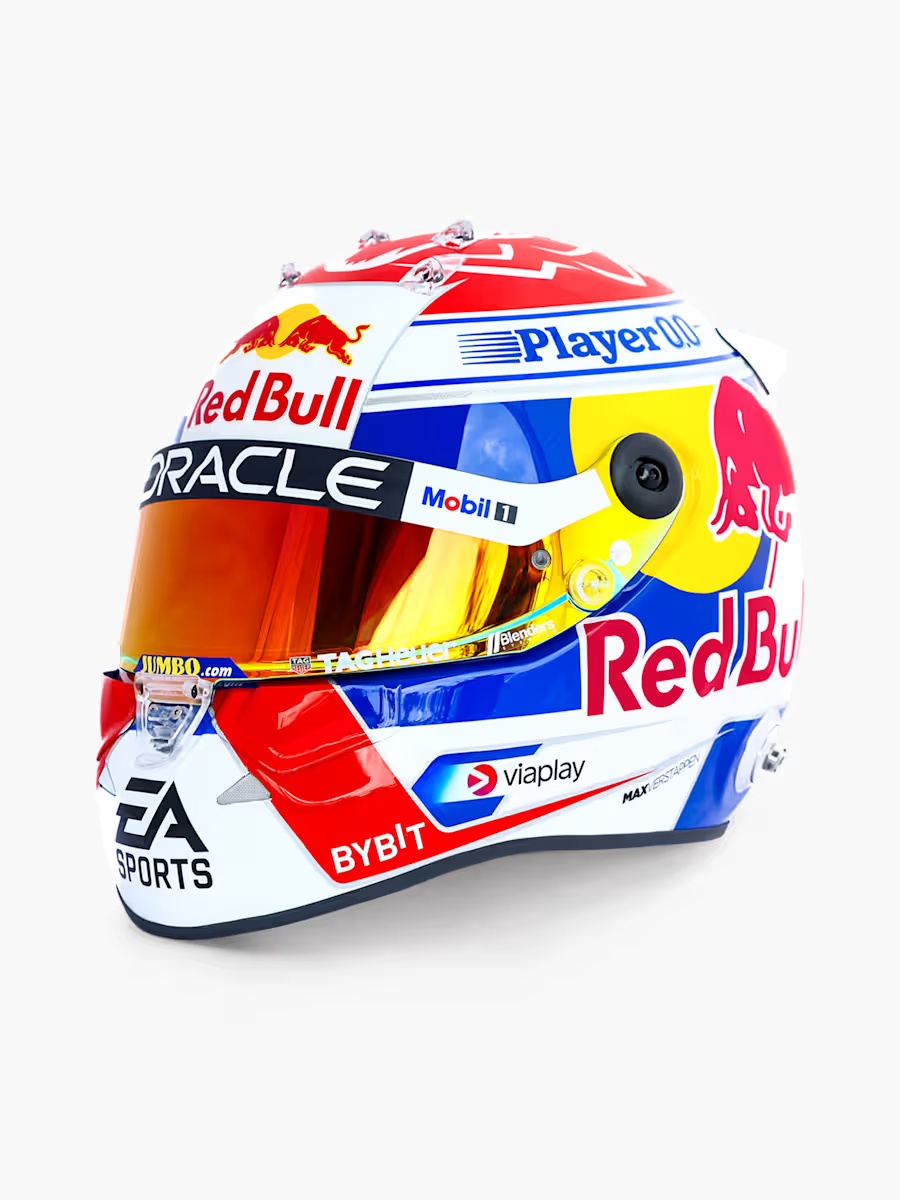 1:2 Max Verstappen Retro 2023 Mini Helm