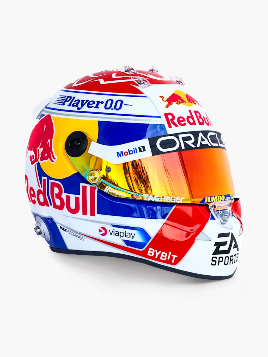 1:2 Max Verstappen Retro 2023 Mini Helm