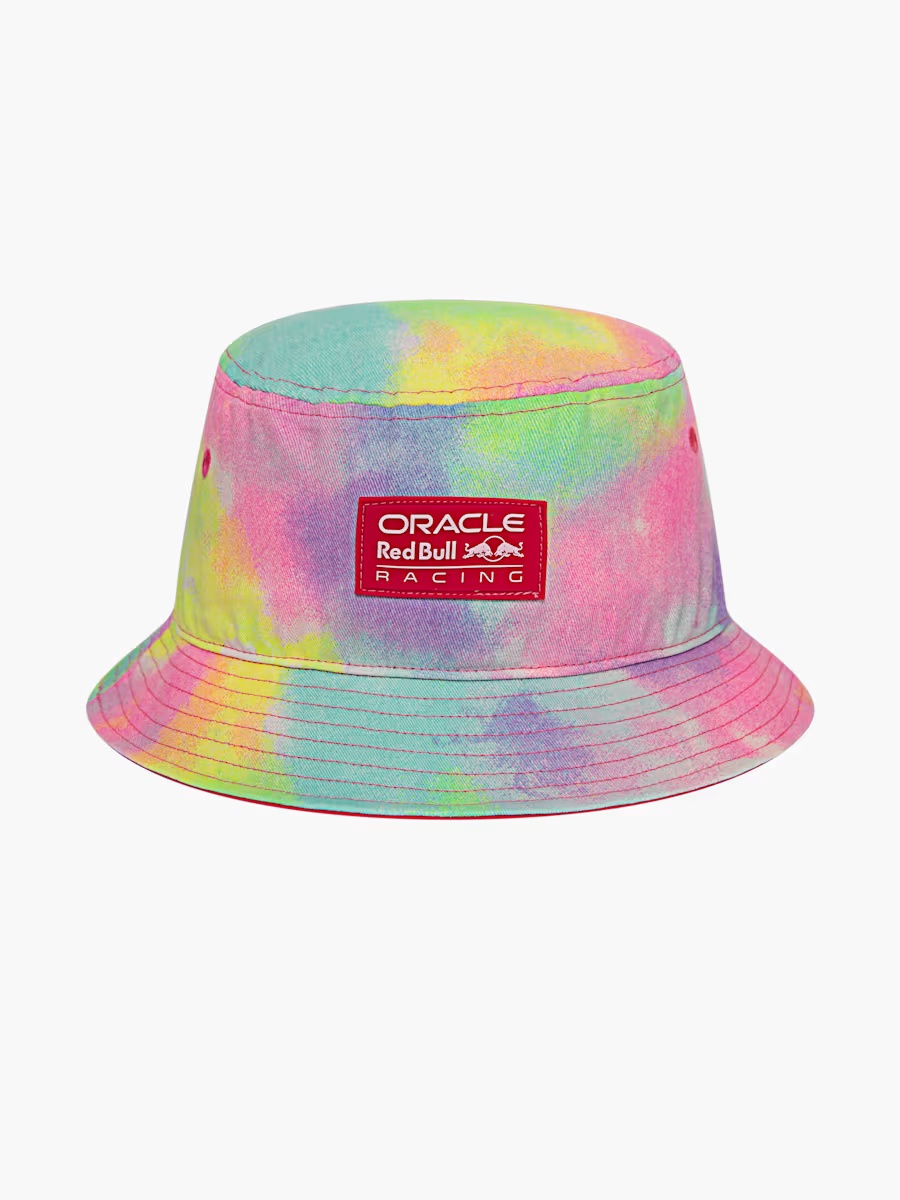 New Era Tie-Dye Denim Bucket Hat
