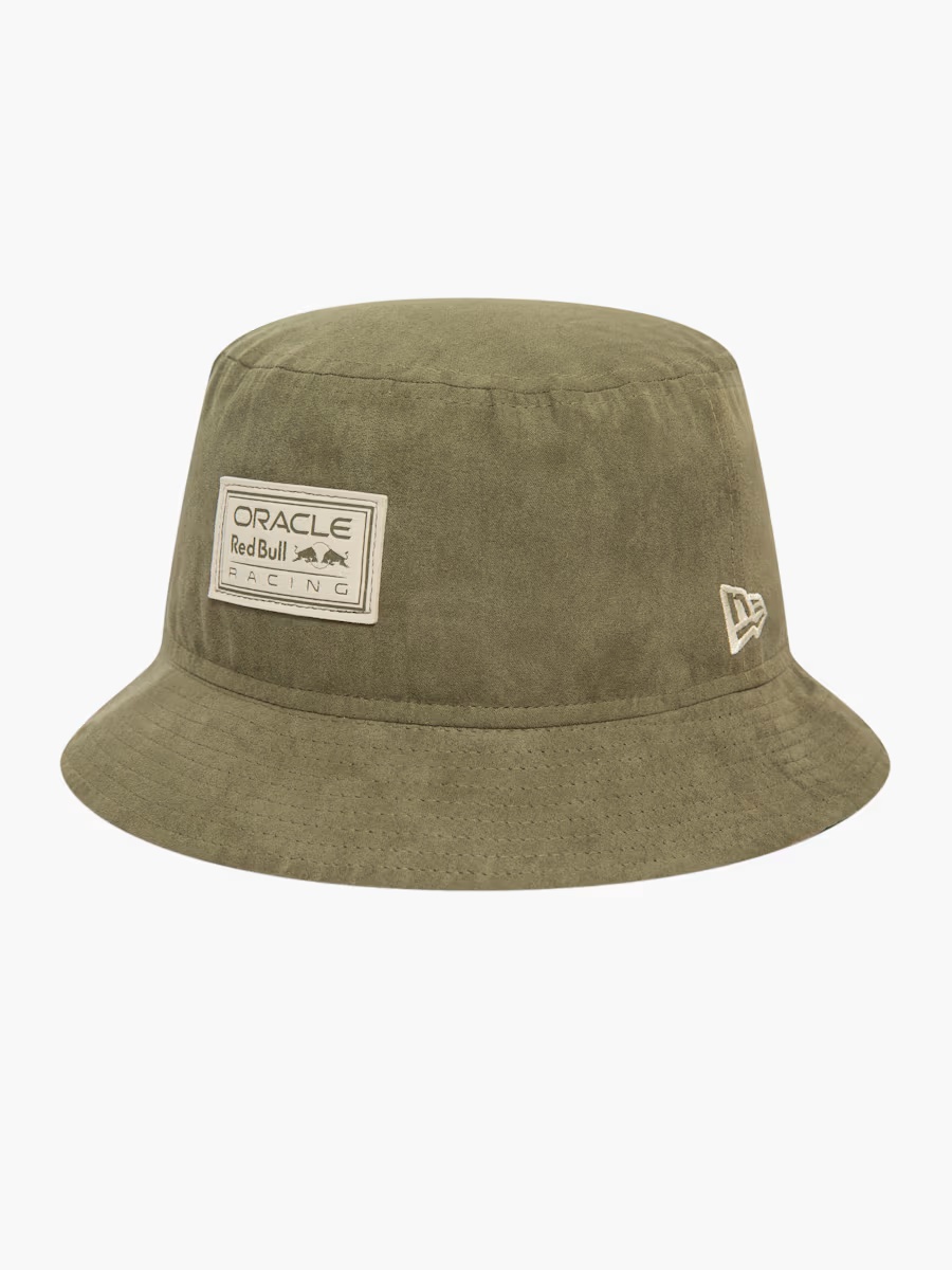 New Era New Olive Suede Bucket Hat