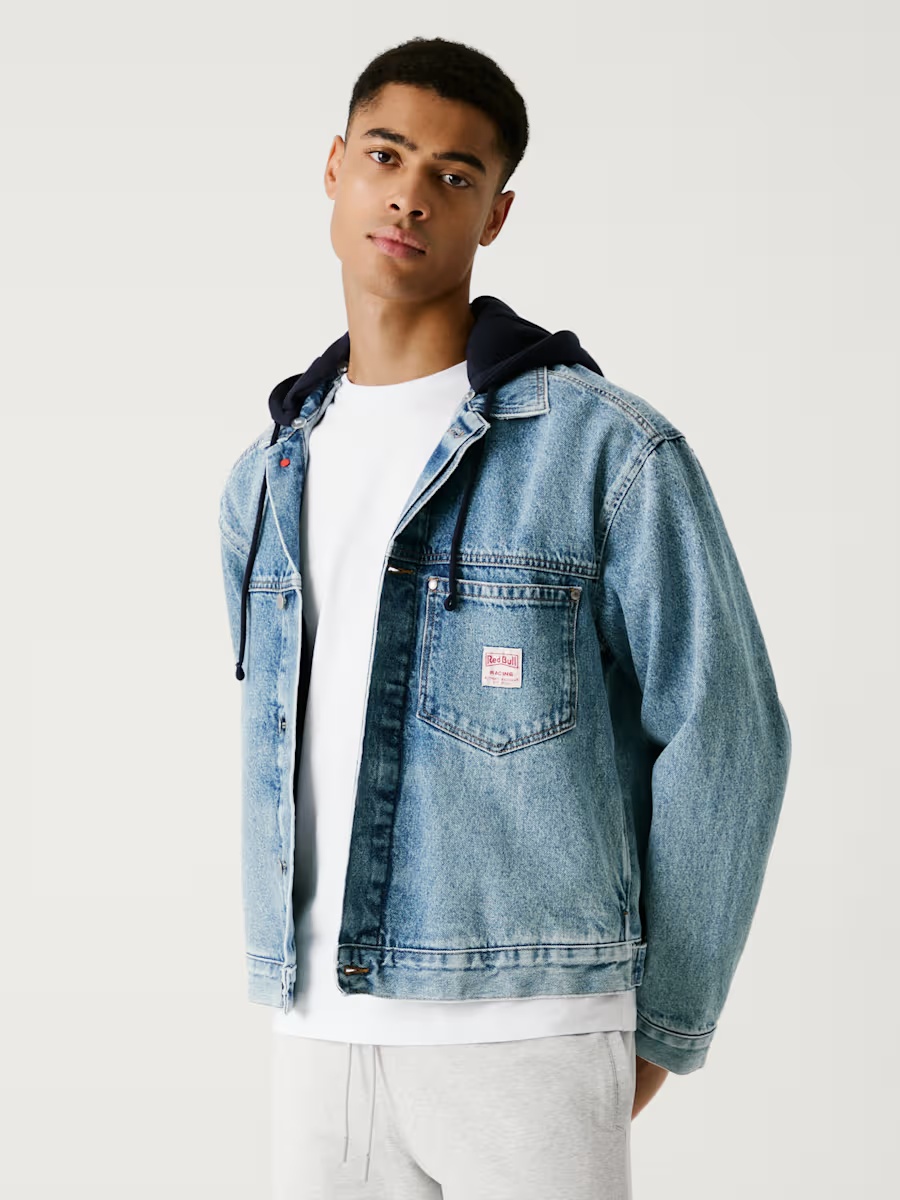 Pepe Jeans Hooded Denim Jacket-XS